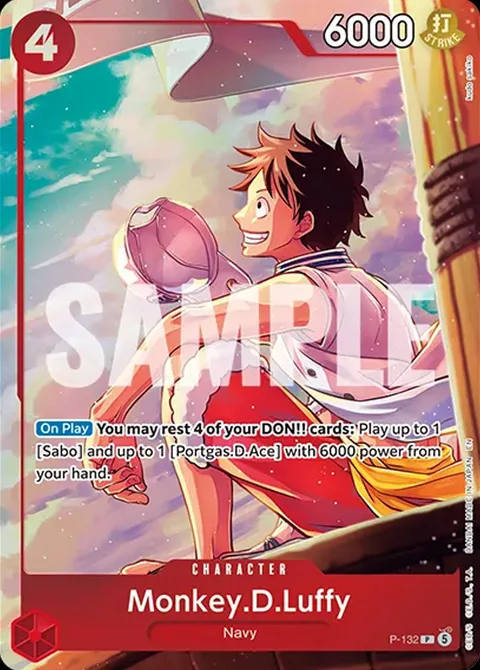 Monkey.D.Luffy (P-132)