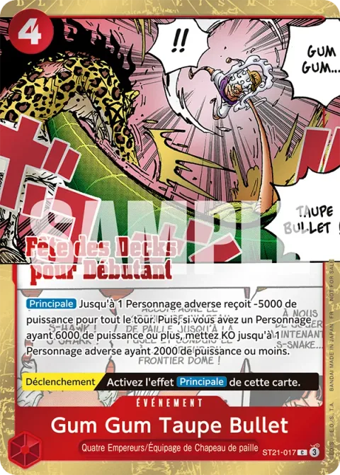 Gum-Gum Mole Pistol (ST21-017)
