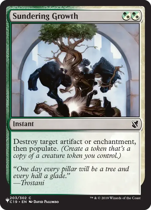 Sundering Growth