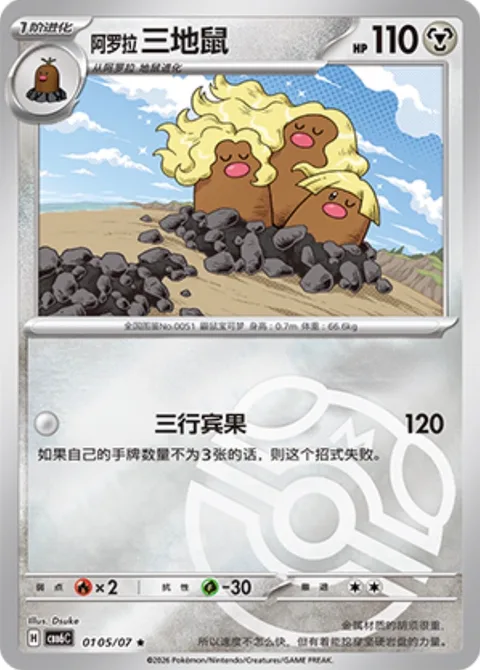 Alolan Dugtrio [Trio-Cheehoo]