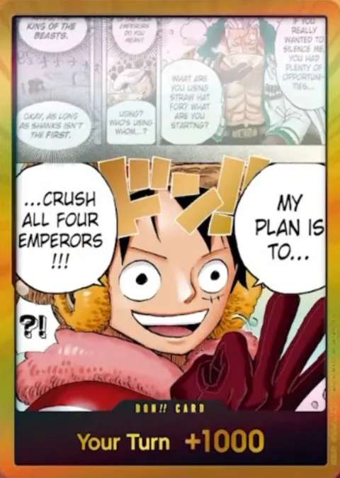 Don!! (OP17 Luffy)