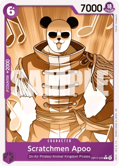 Scratchmen Apoo (OP17-070)