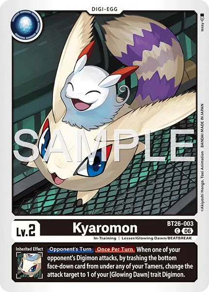 Kyaromon (BT26-003)