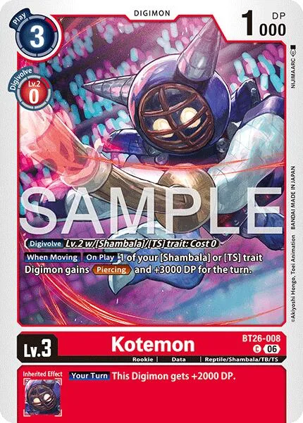 Kotemon (BT26-008)