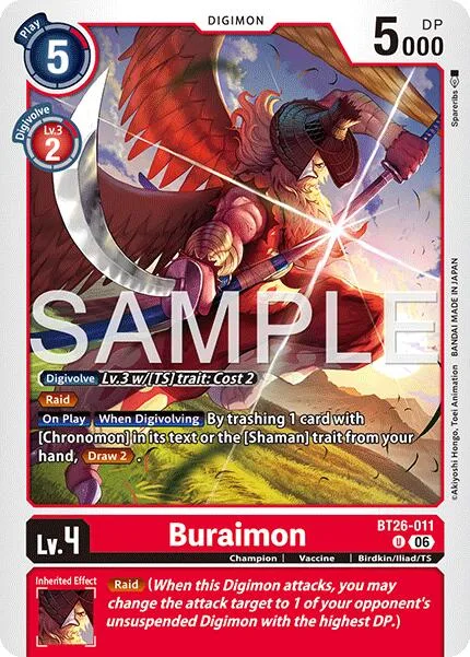 Buraimon (BT26-011)