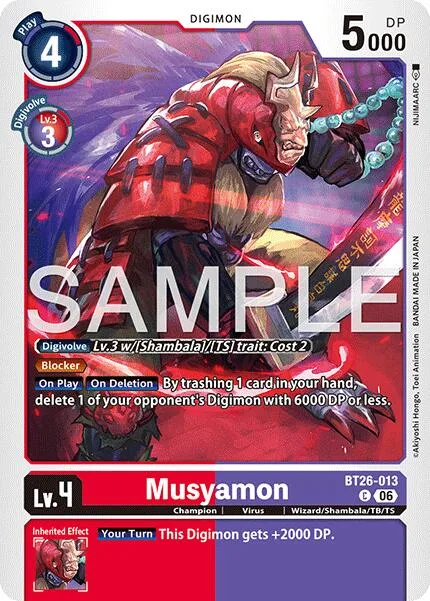 Musyamon (BT26-013)
