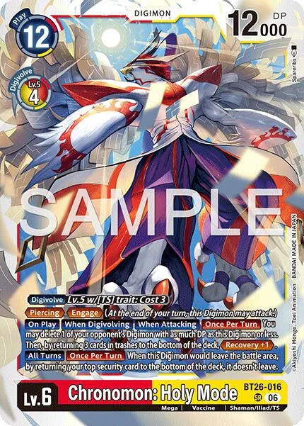 Chronomon: Holy Mode (BT26-016)