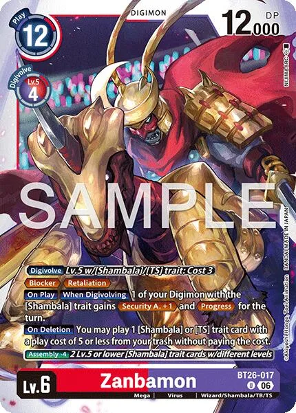 Zanbamon (BT26-017)