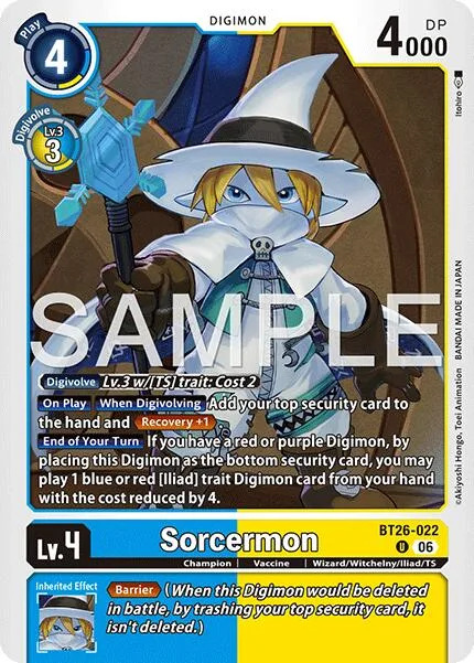 Sorcermon (BT26-022)