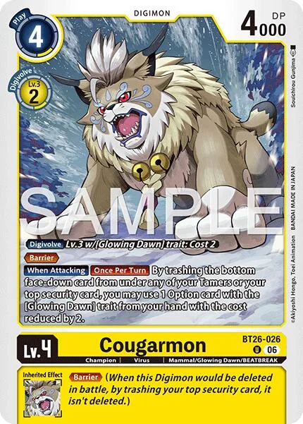 Cougarmon (BT26-026)