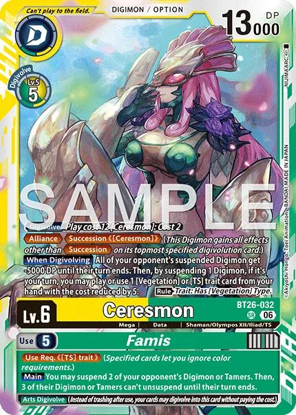 Ceresmon / Famis (BT26-032)