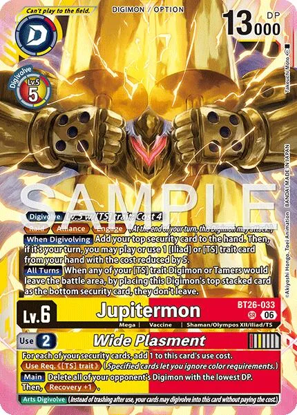 Jupitermon / Wide Plasment (BT26-033)