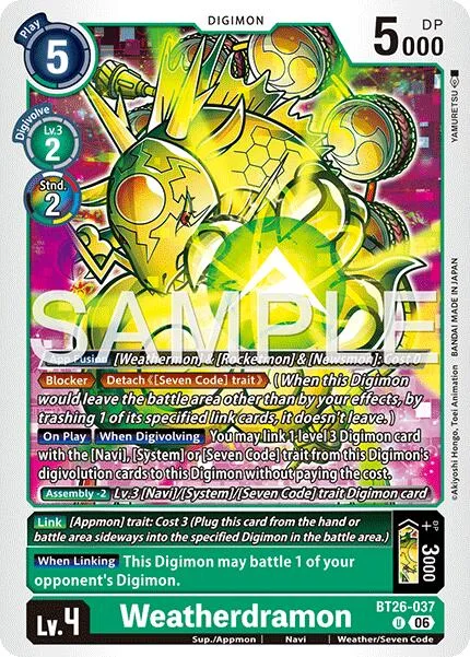 Weatherdramon (BT26-037)