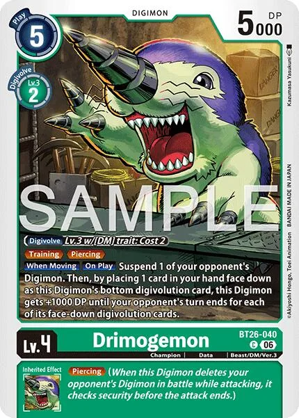Drimogemon (BT26-040)