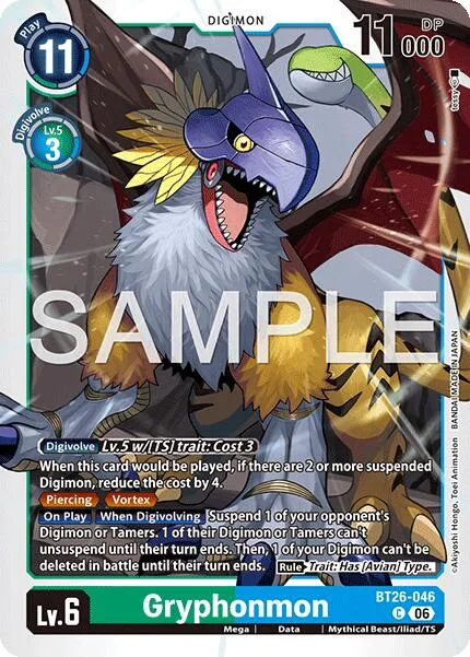 Gryphonmon (BT26-046)