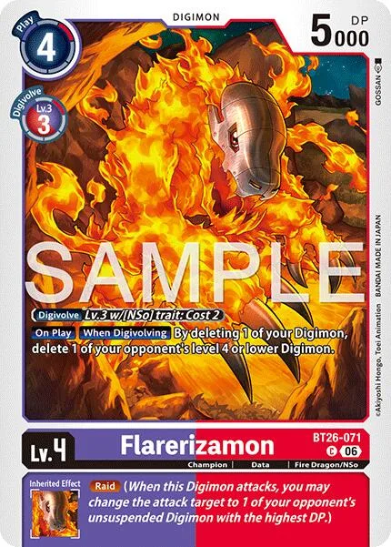 Flarerizamon (BT26-071)
