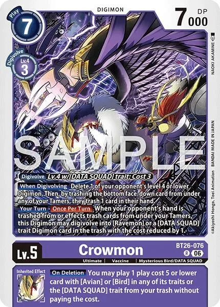 Crowmon (BT26-076)