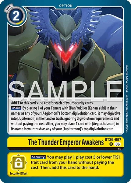 The Thunder Emperor Awakens (BT26-097)