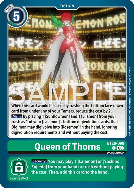 Queen of Thorns (BT26-098)