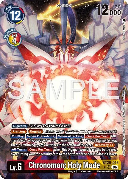 Chronomon: Holy Mode (BT26-016)