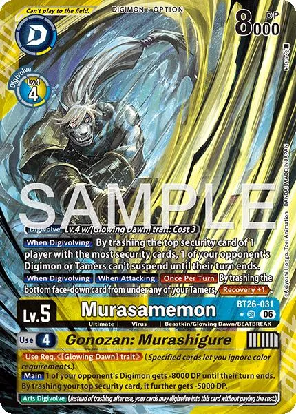 Murasamemon / Gonozan: Murashigure (BT26-031)