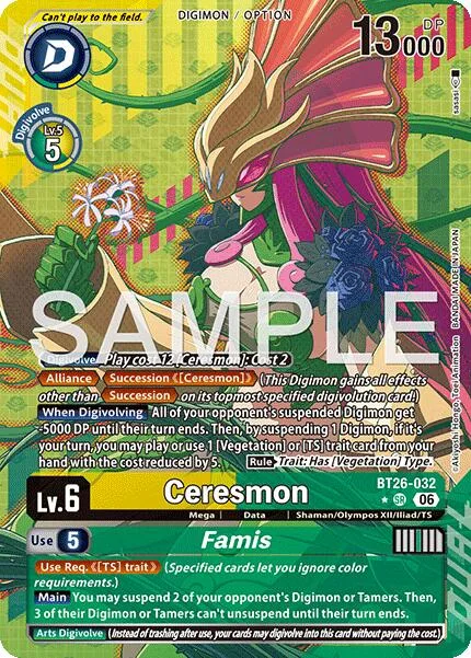 Ceresmon / Famis (BT26-032)