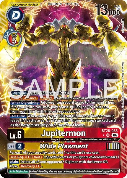 Jupitermon / Wide Plasment (BT26-033)