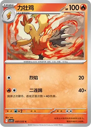 Combusken [Combustion | Double Kick]
