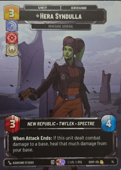 Hera Syndulla, Renegade General