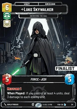 Luke Skywalker, Answering the Call