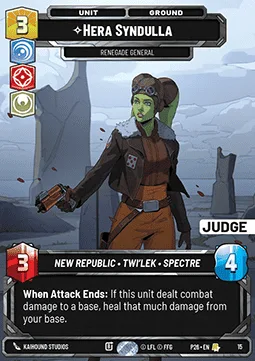 Hera Syndulla, Renegade General