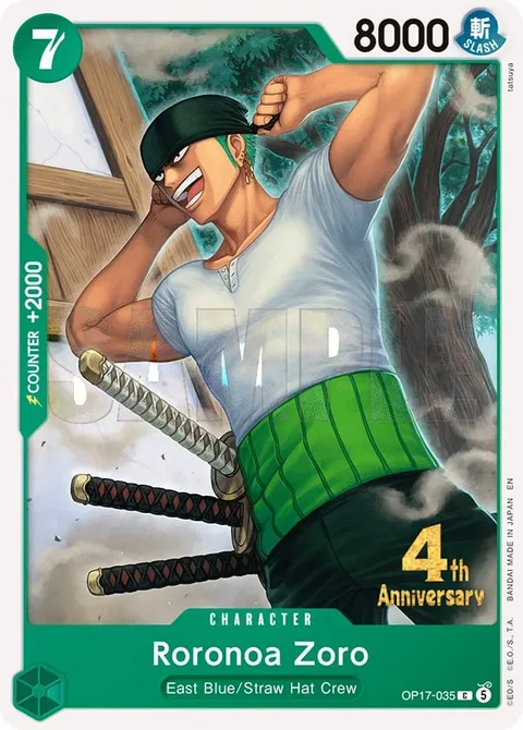 Roronoa Zoro (OP17-035)