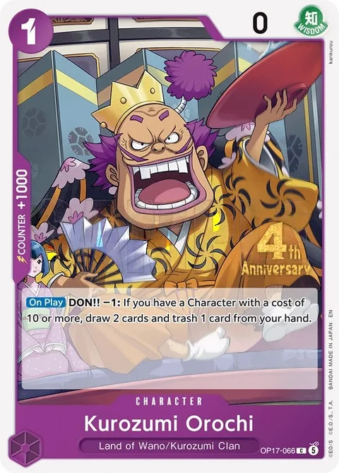 Kurozumi Orochi (OP17-066)