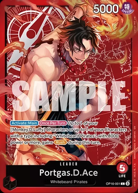 Portgas.D.Ace (OP16-001)