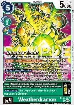 Weatherdramon (BT26-037)