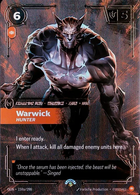 Warwick, Hunter