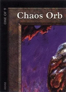 Chaos Orb Puzzle Card