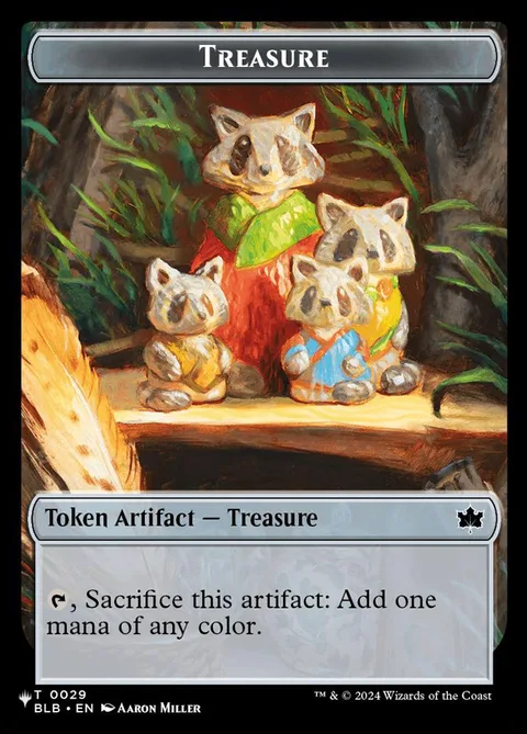 Treasure Token// Spider Token (G 1/2)