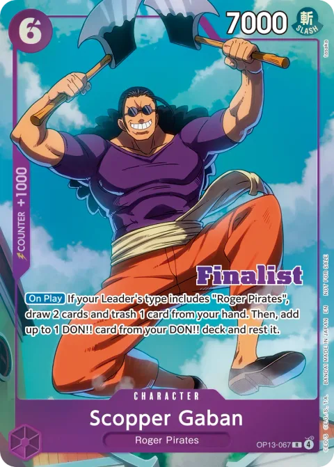 Scopper Gaban (OP13-067)