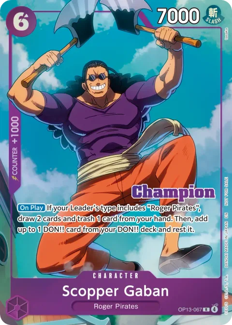 Scopper Gaban (OP13-067)