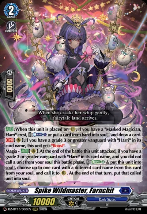Spike Wildmaster, Farnchit [D-Format]