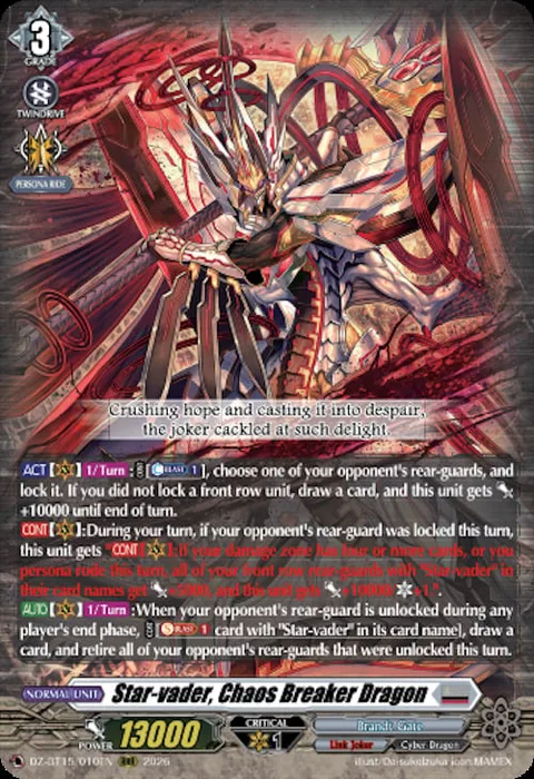 Star-vader, Chaos Breaker Dragon [D-Format]
