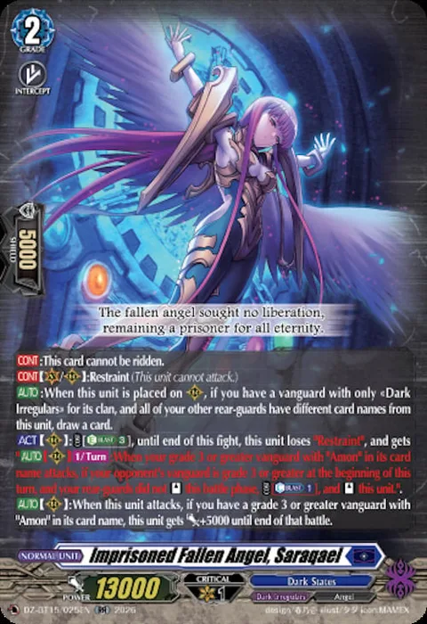 Imprisoned Fallen Angel, Saraqael [D-Format]