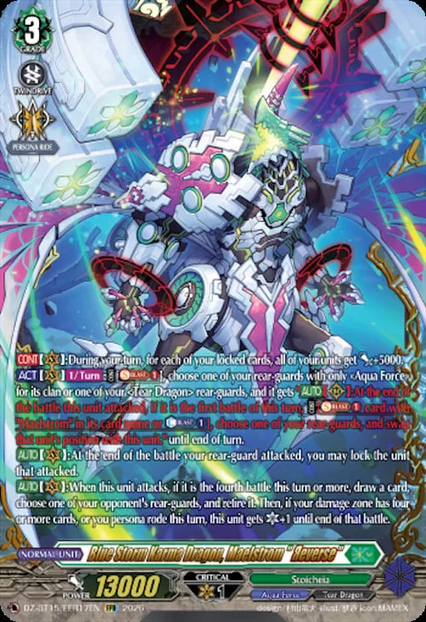 Blue Storm Karma Dragon, Maelstrom ""Яeverse"" [D-Format]