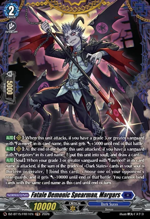 Fatale Demonic Spearman, Margars [D-Format]