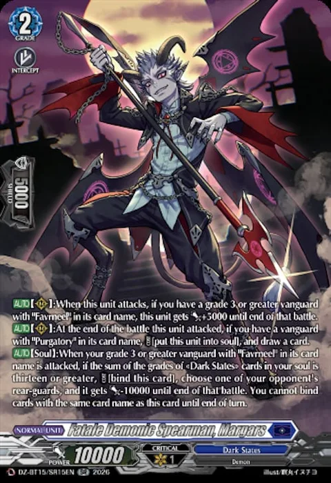 Fatale Demonic Spearman, Margars [D-Format]