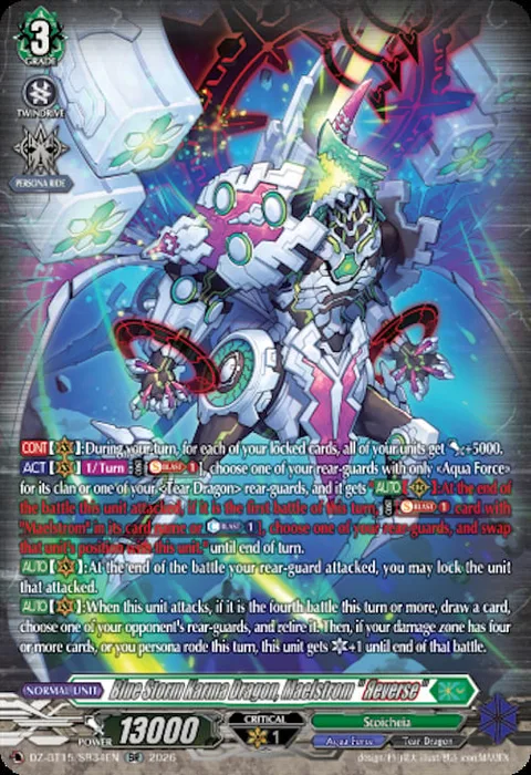 Blue Storm Karma Dragon, Maelstrom ""Яeverse"" [D-Format]