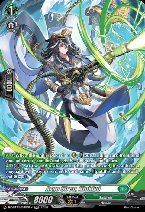 Argo Siren, Nioklyd [D-Format]
