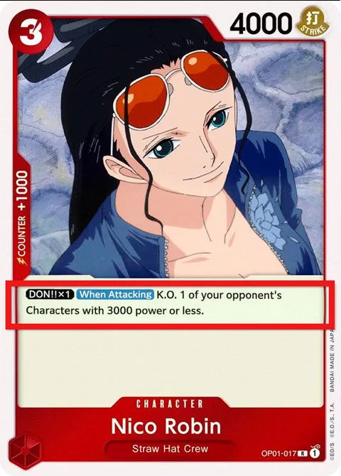 Nico Robin (OP01-017)