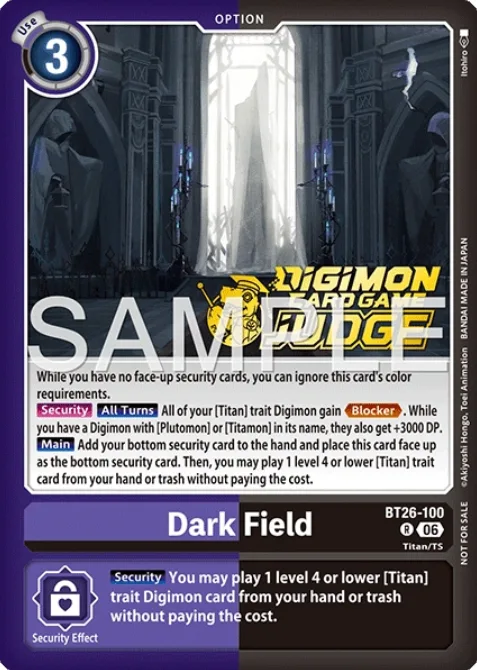 Dark Field (BT26-100)